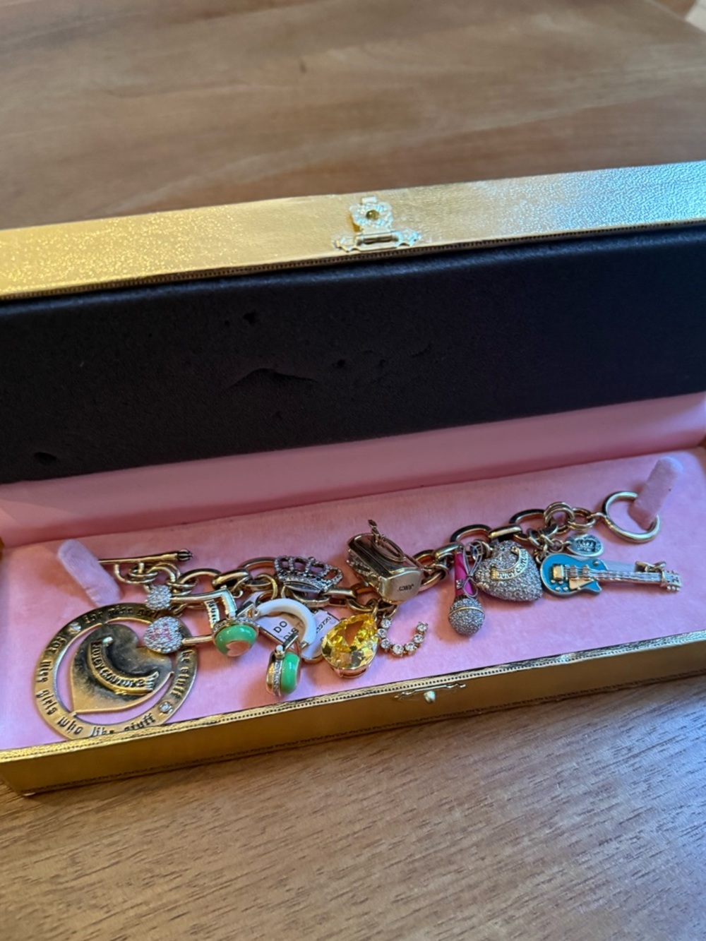 Vintage Juicy Couture Limited Edition Music Charm Bracelet